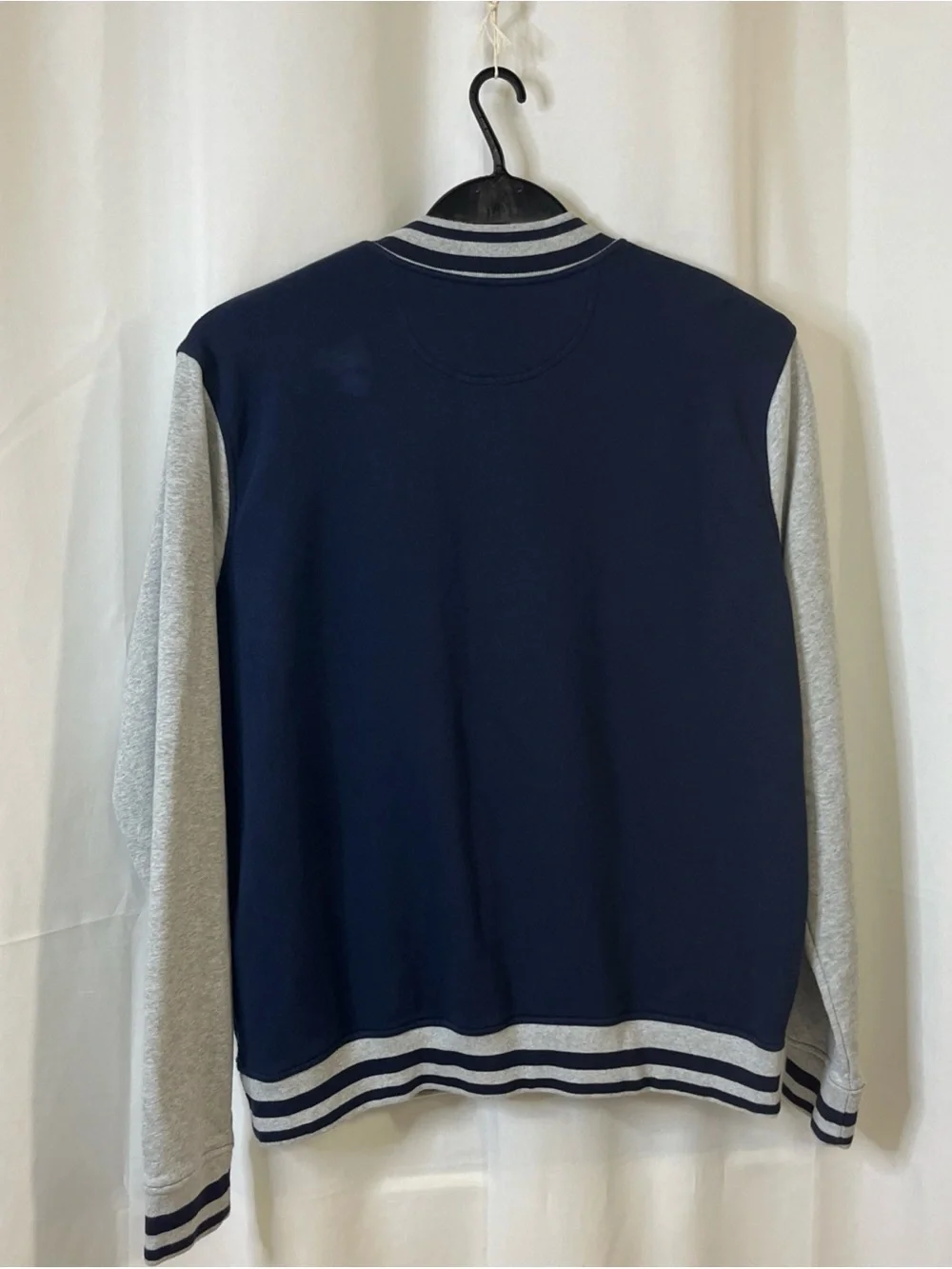 Champion Authentic ActiveWear Jammex Navy Blue Gray jacket Large